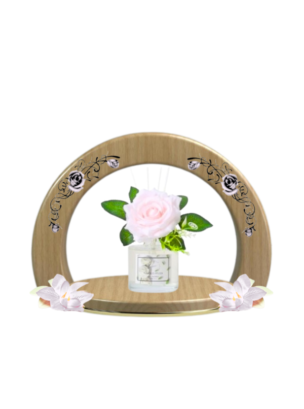 Glamping (1) Mikado Thé vert et Rose de Guna Home